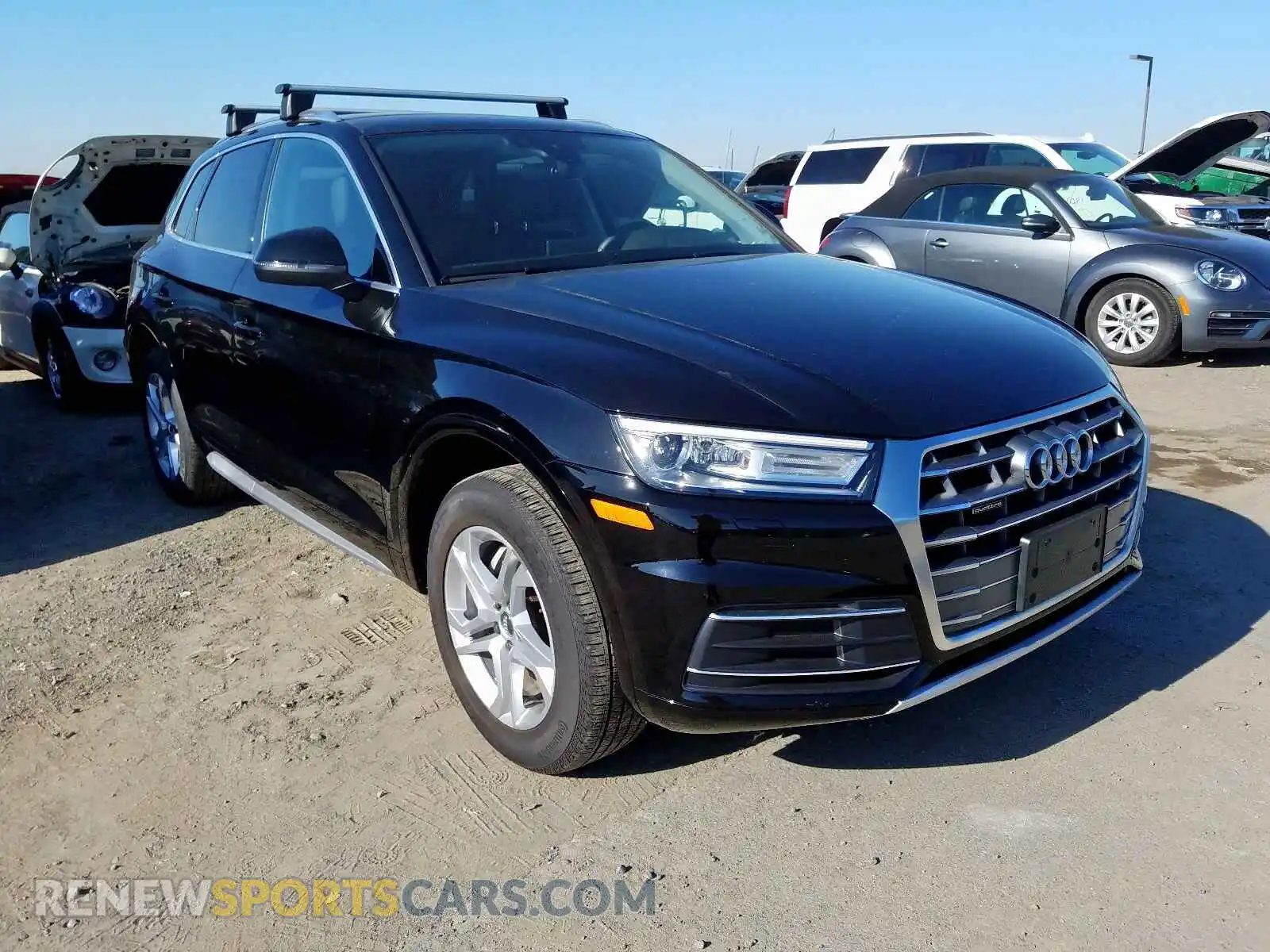 1 Photograph of a damaged car WA1ANAFY2K2107593 AUDI Q5 2019