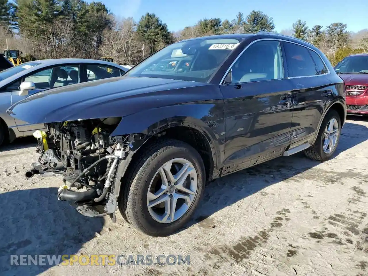 1 fotografías del automóvil dañado WA1ANAFY2K2140271 AUDI Q5 2019
