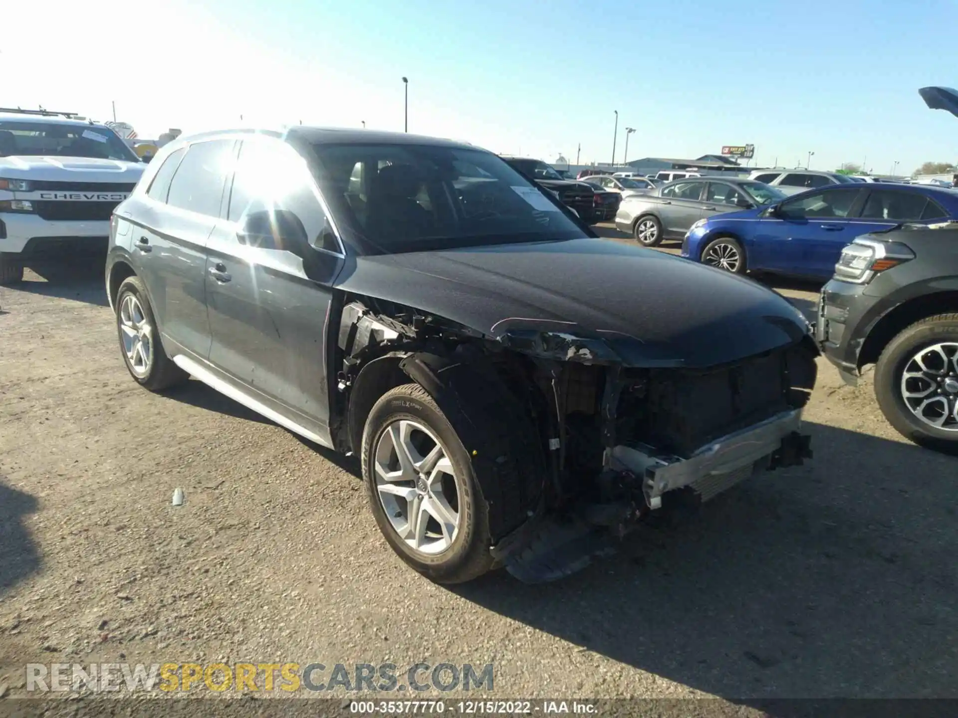 1 Photograph of a damaged car WA1ANAFY3K2017739 AUDI Q5 2019