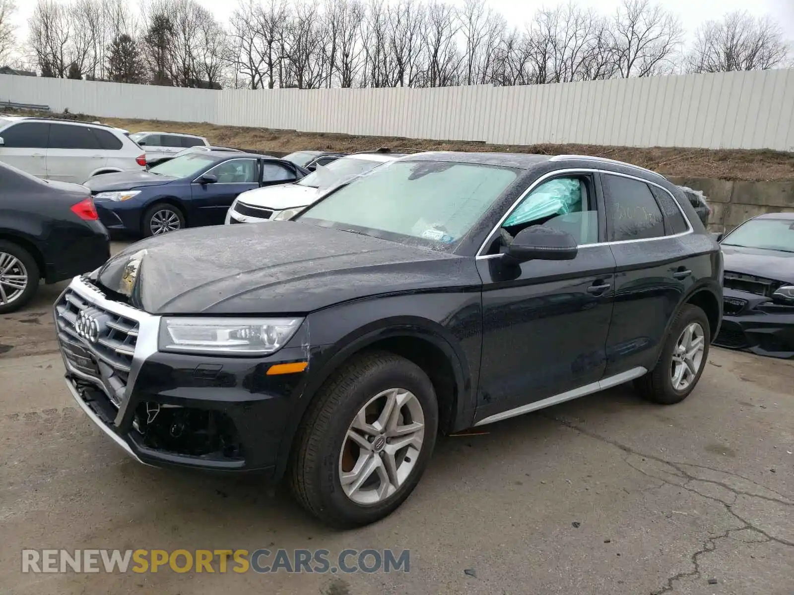 2 Photograph of a damaged car WA1ANAFY3K2047517 AUDI Q5 2019