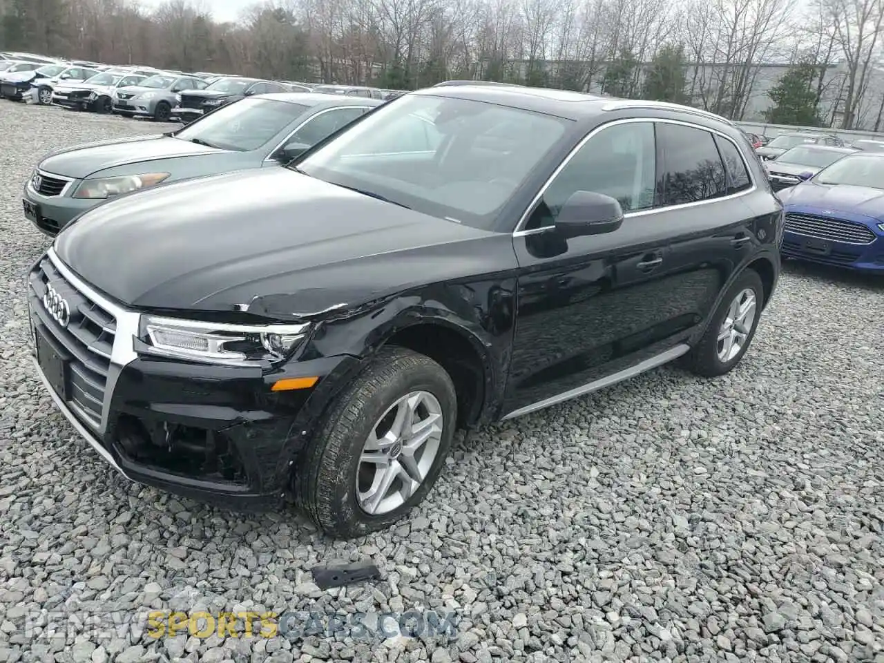 1 Photograph of a damaged car WA1ANAFY4K2096922 AUDI Q5 2019
