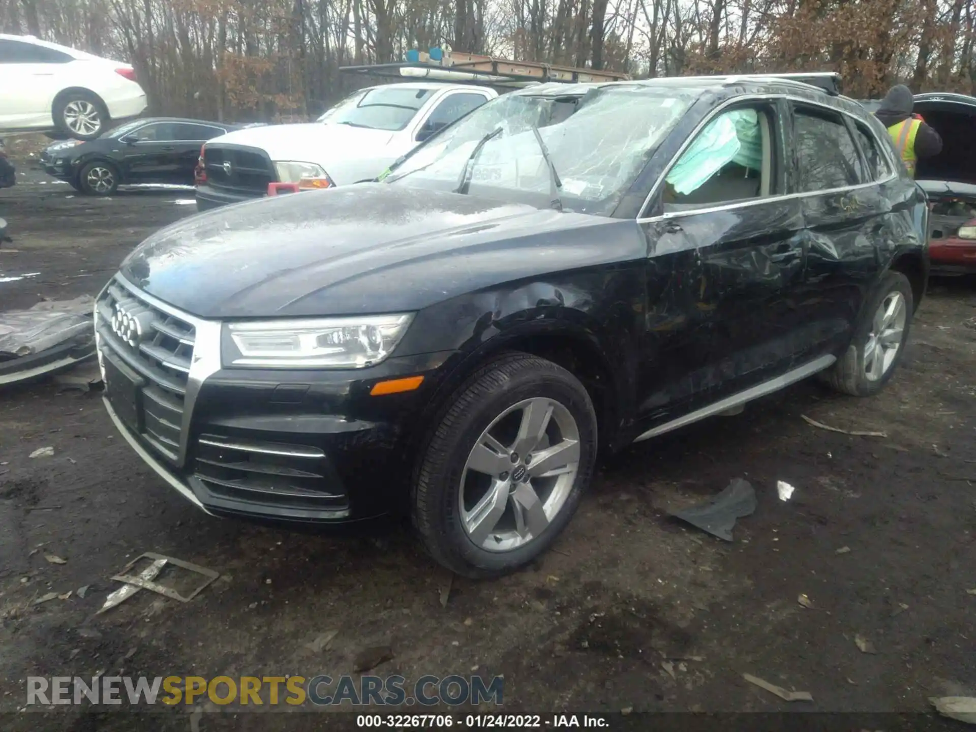 2 Photograph of a damaged car WA1ANAFY5K2022800 AUDI Q5 2019