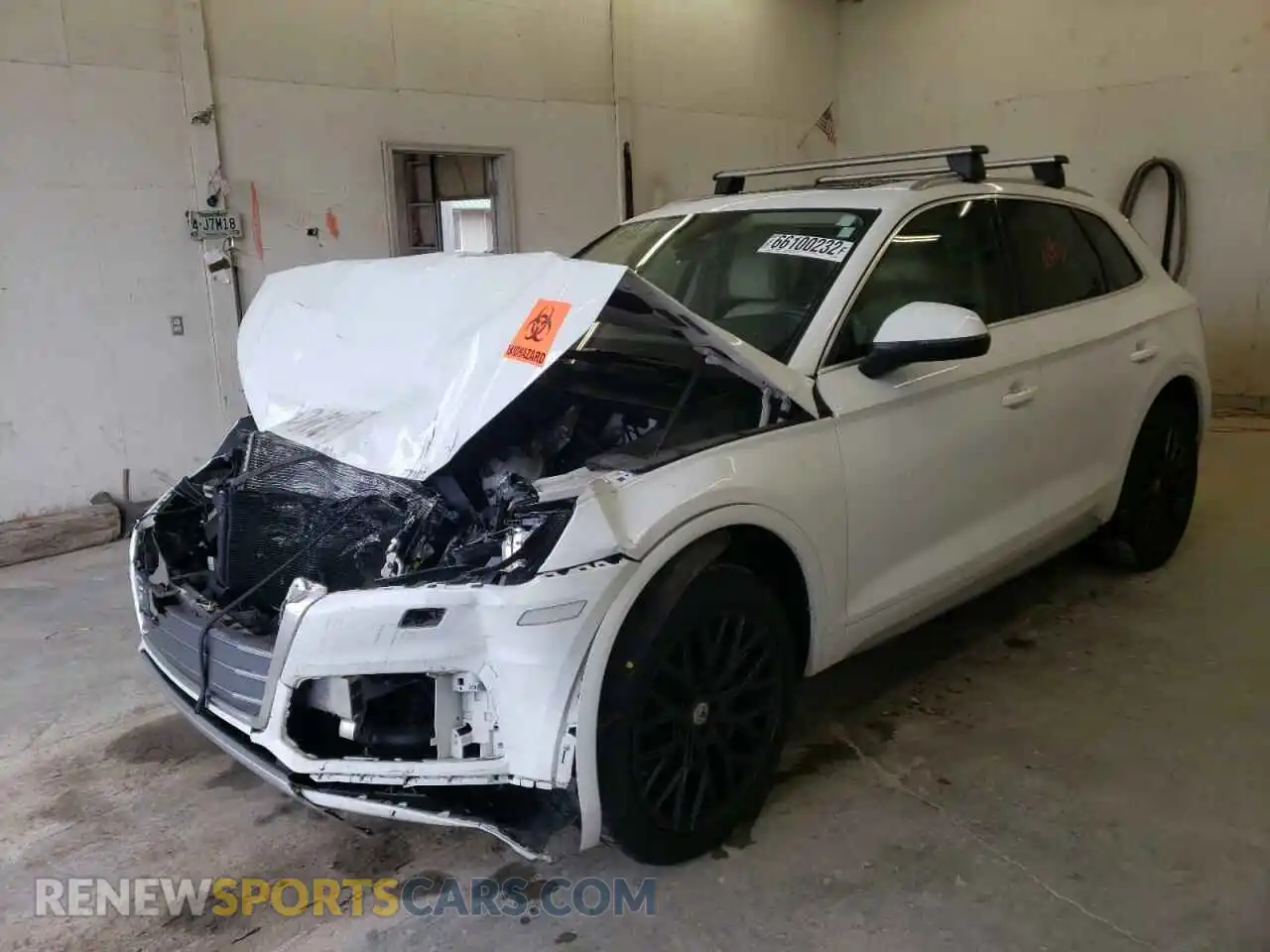 2 Photograph of a damaged car WA1ANAFY5K2086836 AUDI Q5 2019
