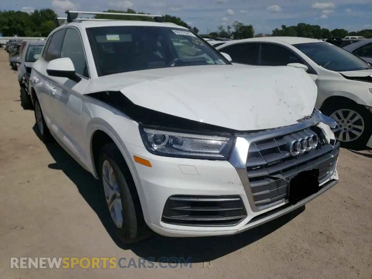 1 Photograph of a damaged car WA1ANAFY5K2136120 AUDI Q5 2019