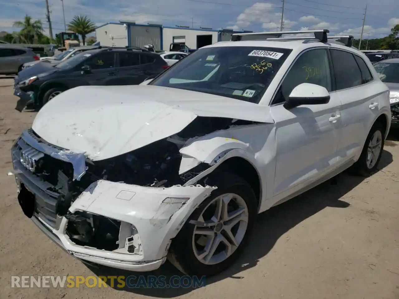 2 Photograph of a damaged car WA1ANAFY5K2136120 AUDI Q5 2019