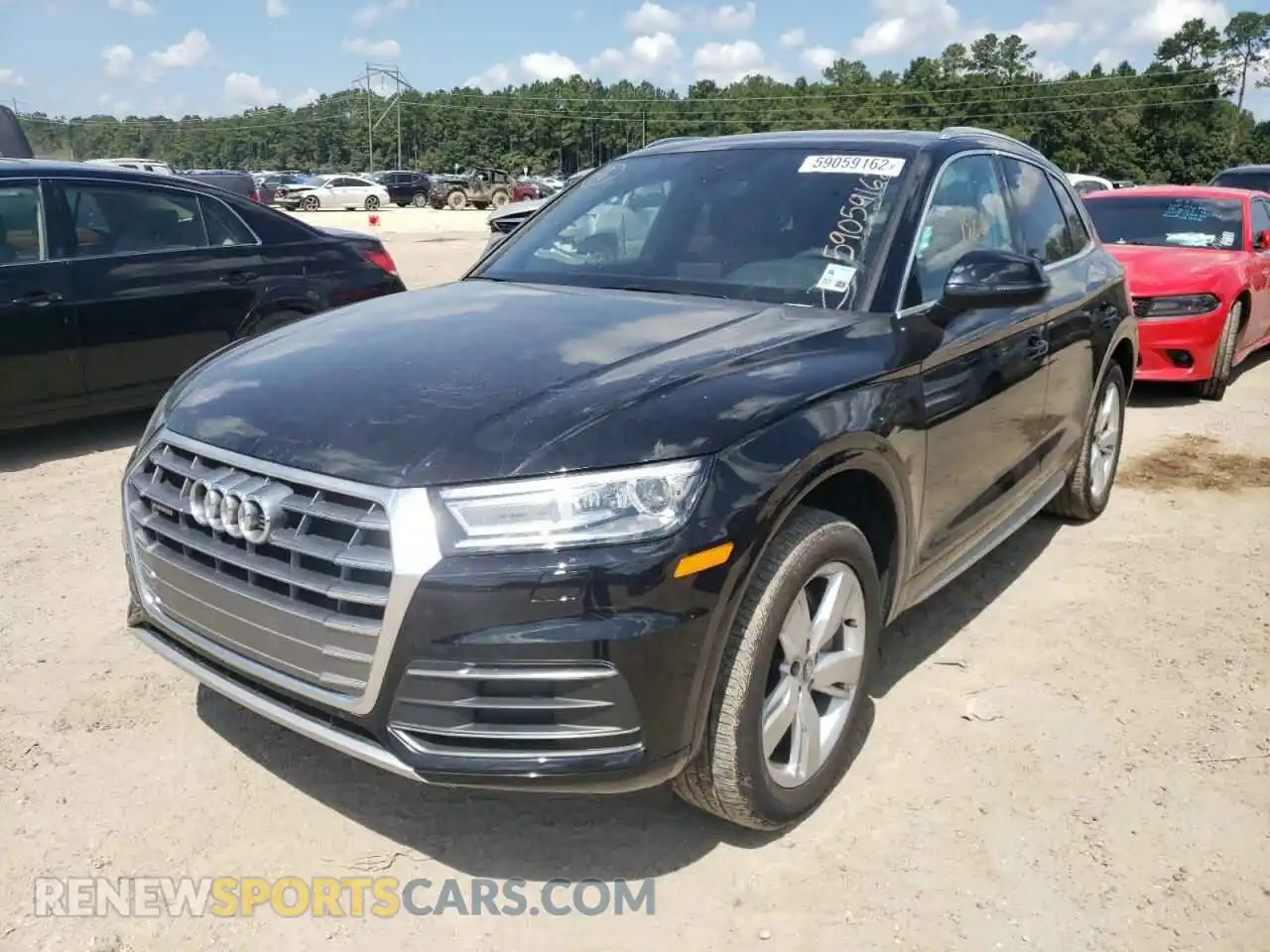 2 Photograph of a damaged car WA1ANAFY6K2133078 AUDI Q5 2019