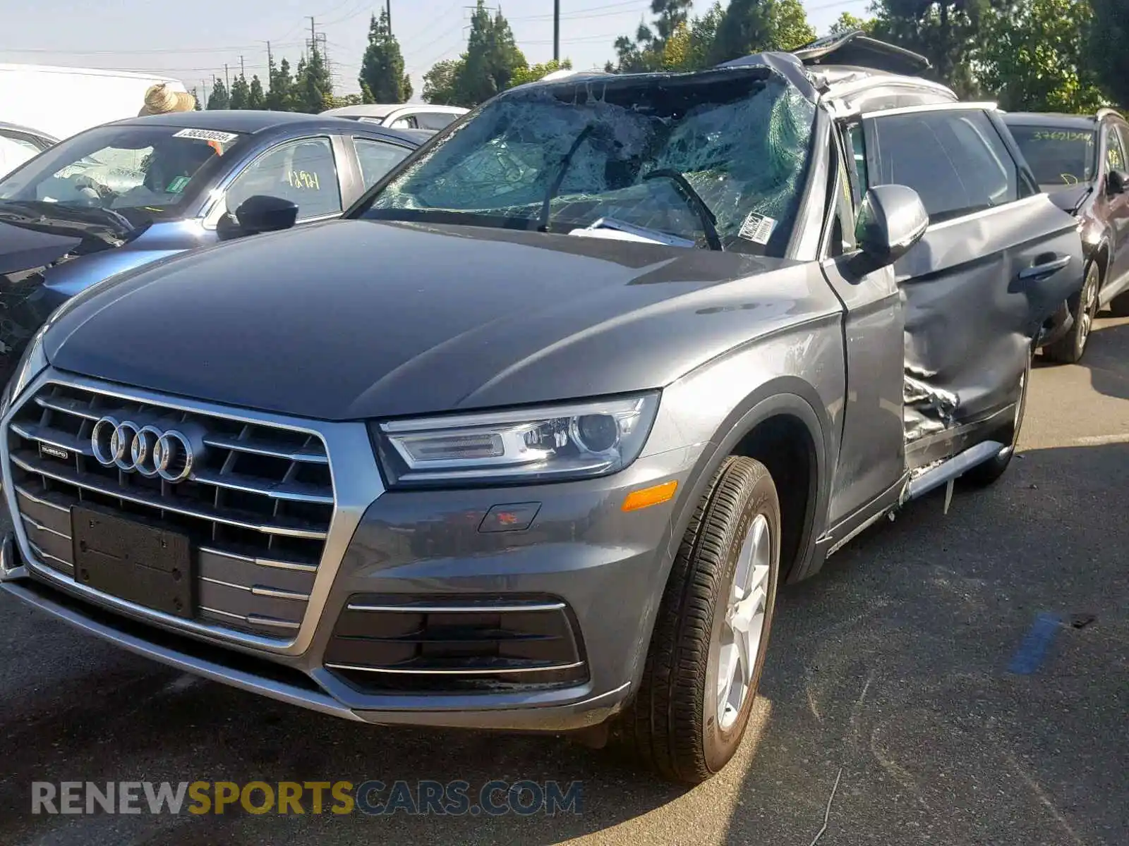 2 Photograph of a damaged car WA1ANAFY7K2040523 AUDI Q5 2019