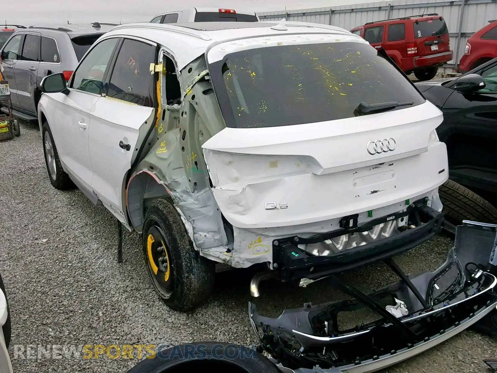 3 Photograph of a damaged car WA1ANAFY7K2116676 AUDI Q5 2019