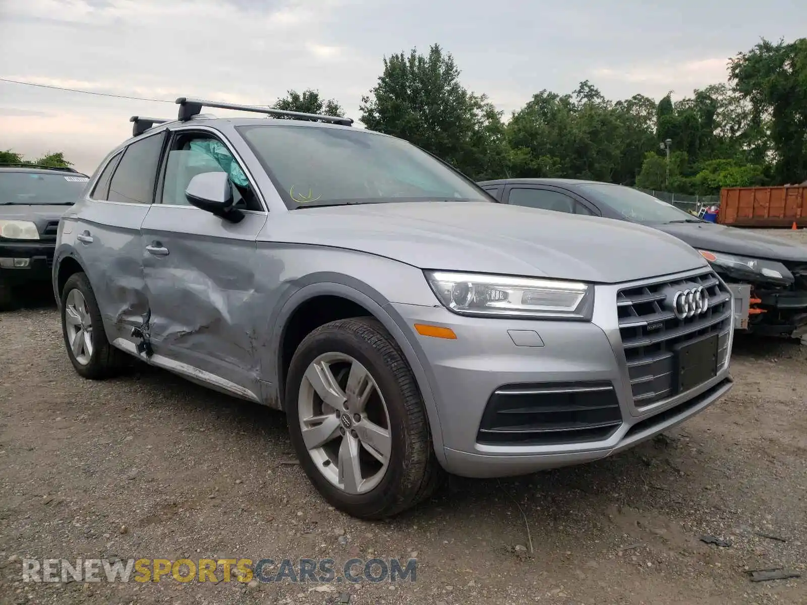 1 Photograph of a damaged car WA1ANAFY8K2142736 AUDI Q5 2019