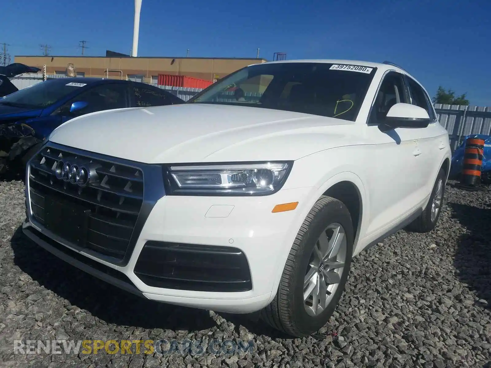 2 Photograph of a damaged car WA1ANAFY9K2028440 AUDI Q5 2019