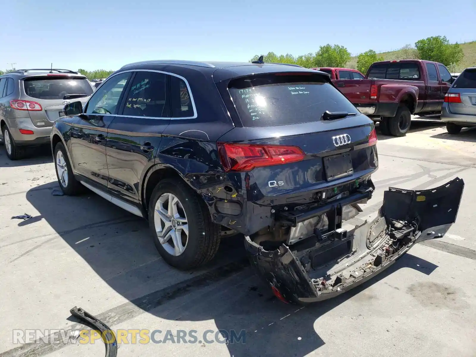 3 Photograph of a damaged car WA1ANAFY9K2070848 AUDI Q5 2019