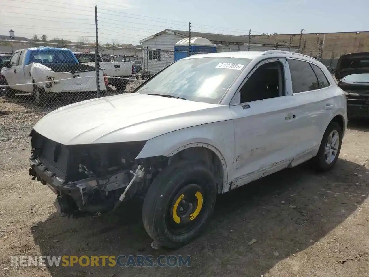1 Photograph of a damaged car WA1ANAFY9K2127307 AUDI Q5 2019
