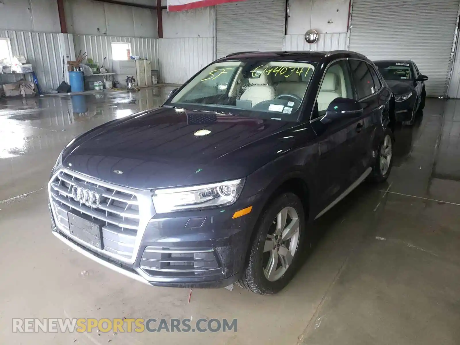 2 Photograph of a damaged car WA1ANAFYXK2076299 AUDI Q5 2019