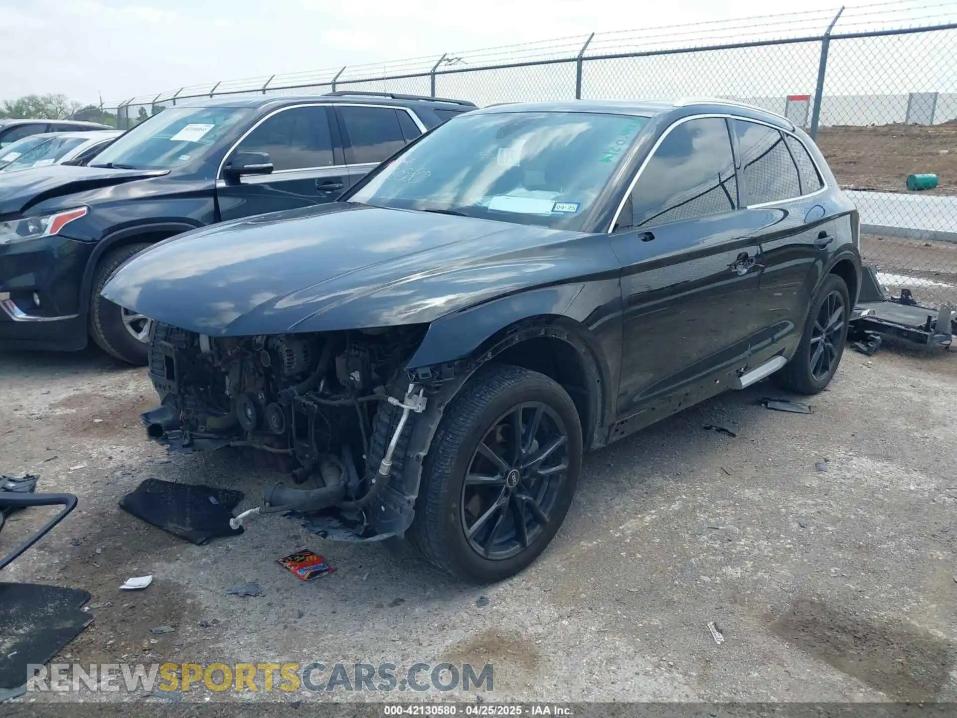 2 Photograph of a damaged car WA1BNAFY0K2063954 AUDI Q5 2019
