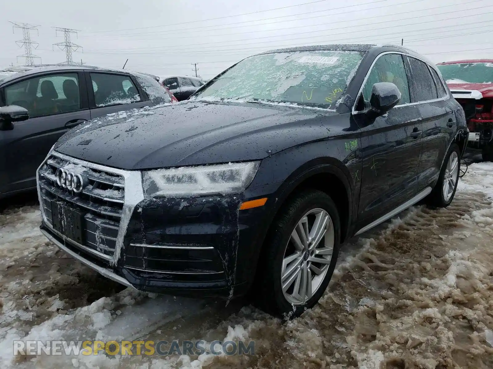 2 Photograph of a damaged car WA1BNAFY1K2019137 AUDI Q5 2019