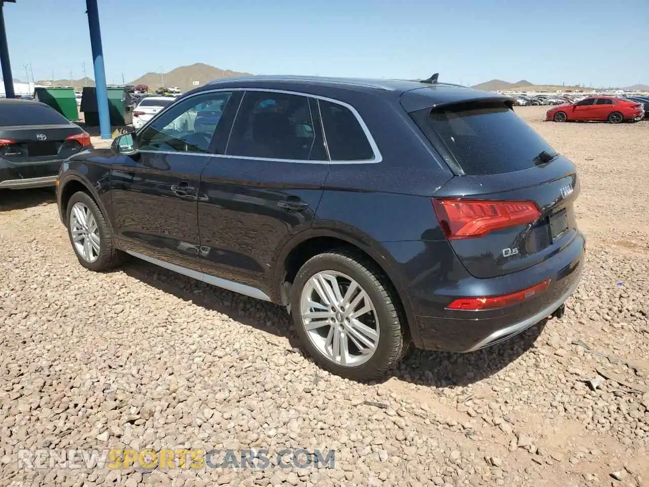2 Photograph of a damaged car WA1BNAFY1K2026962 AUDI Q5 2019