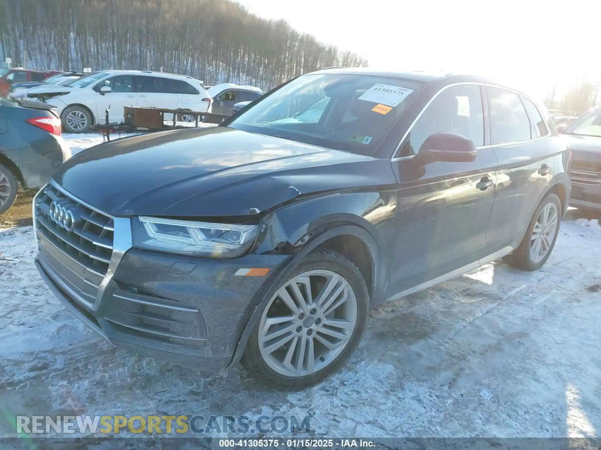 2 Photograph of a damaged car WA1BNAFY1K2077510 AUDI Q5 2019