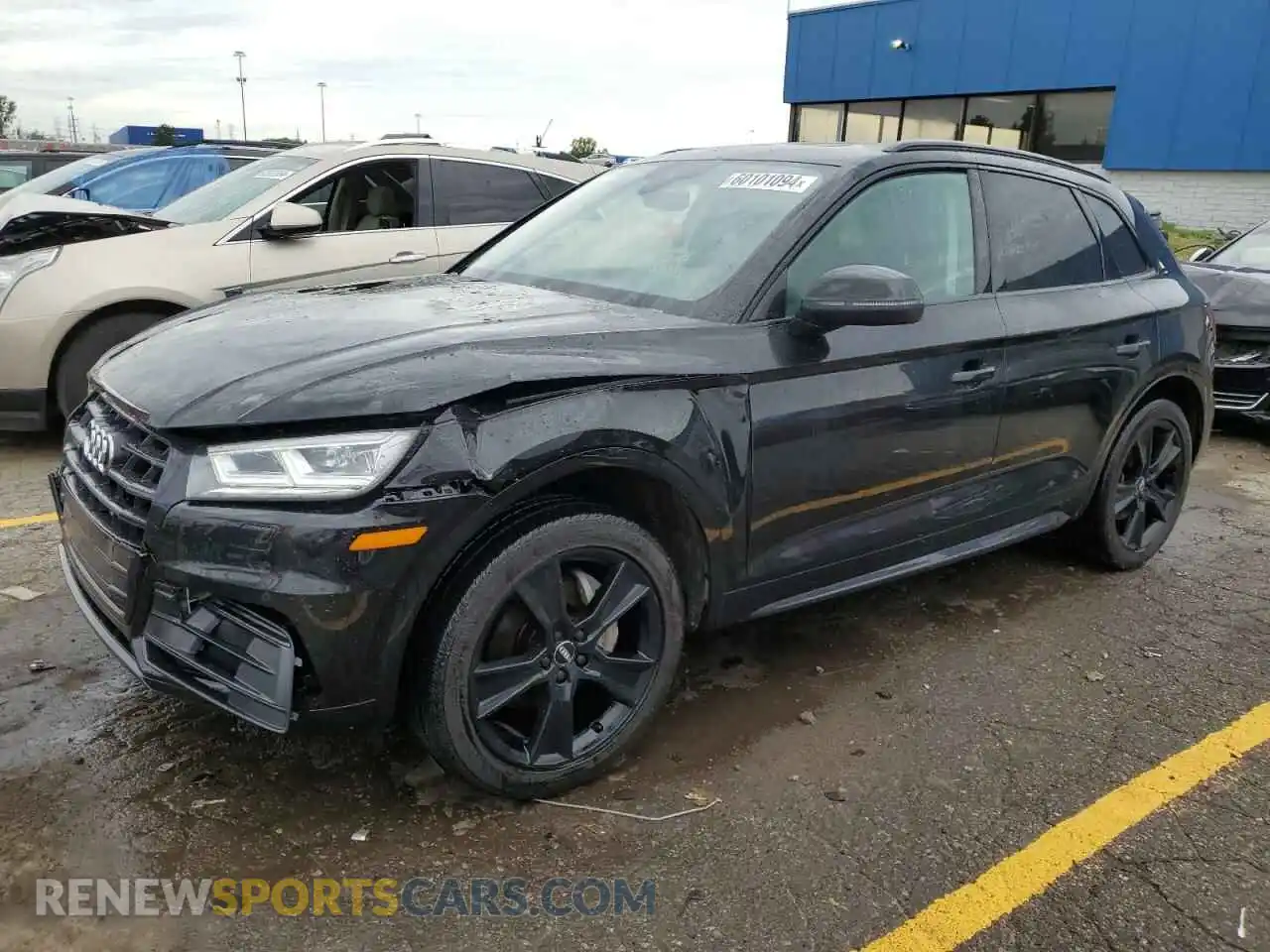 1 Фотография поврежденного автомобиля WA1BNAFY2K2036755 AUDI Q5 2019