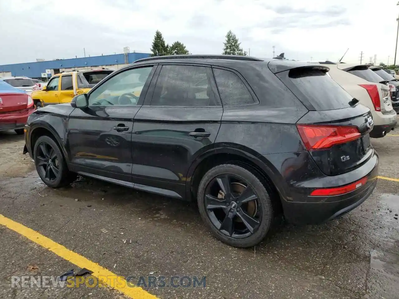 2 Фотография поврежденного автомобиля WA1BNAFY2K2036755 AUDI Q5 2019
