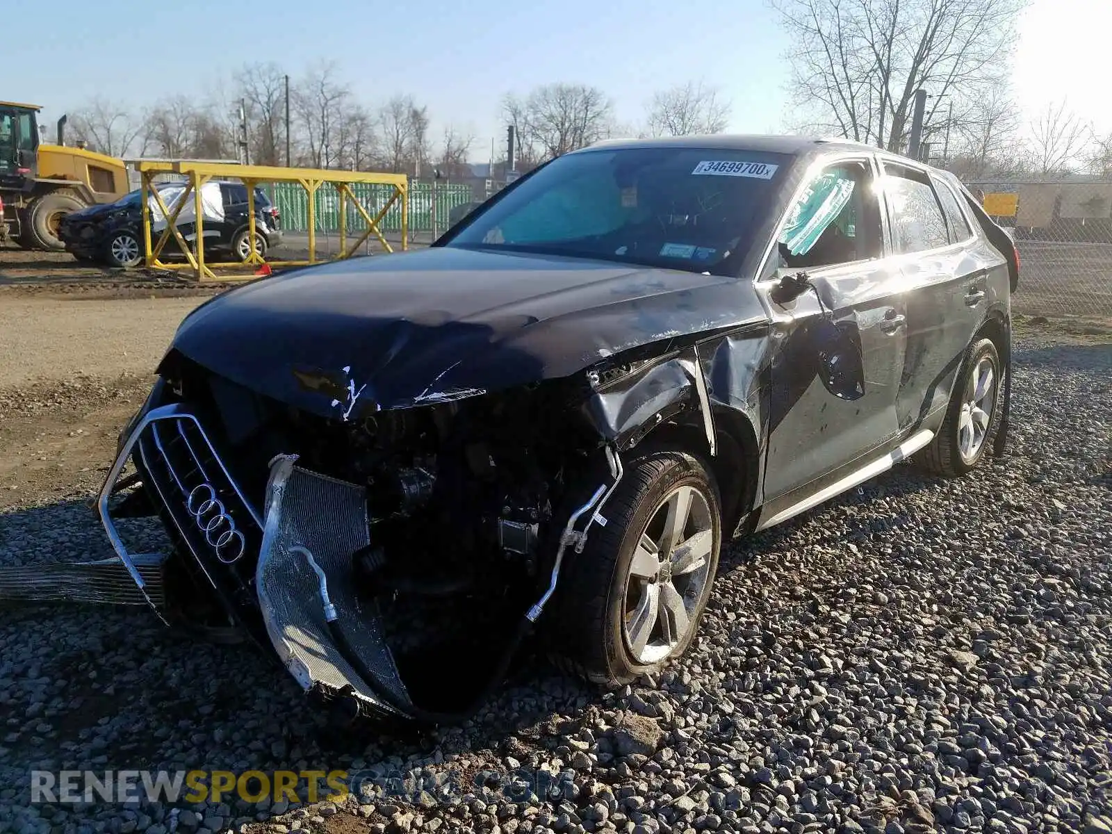 2 Photograph of a damaged car WA1BNAFY2K2037484 AUDI Q5 2019