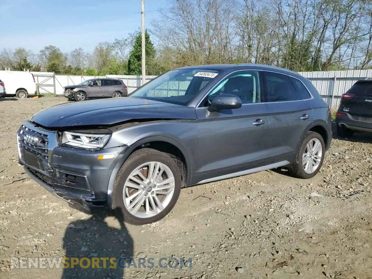 1 Photograph of a damaged car WA1BNAFY2K2112183 AUDI Q5 2019