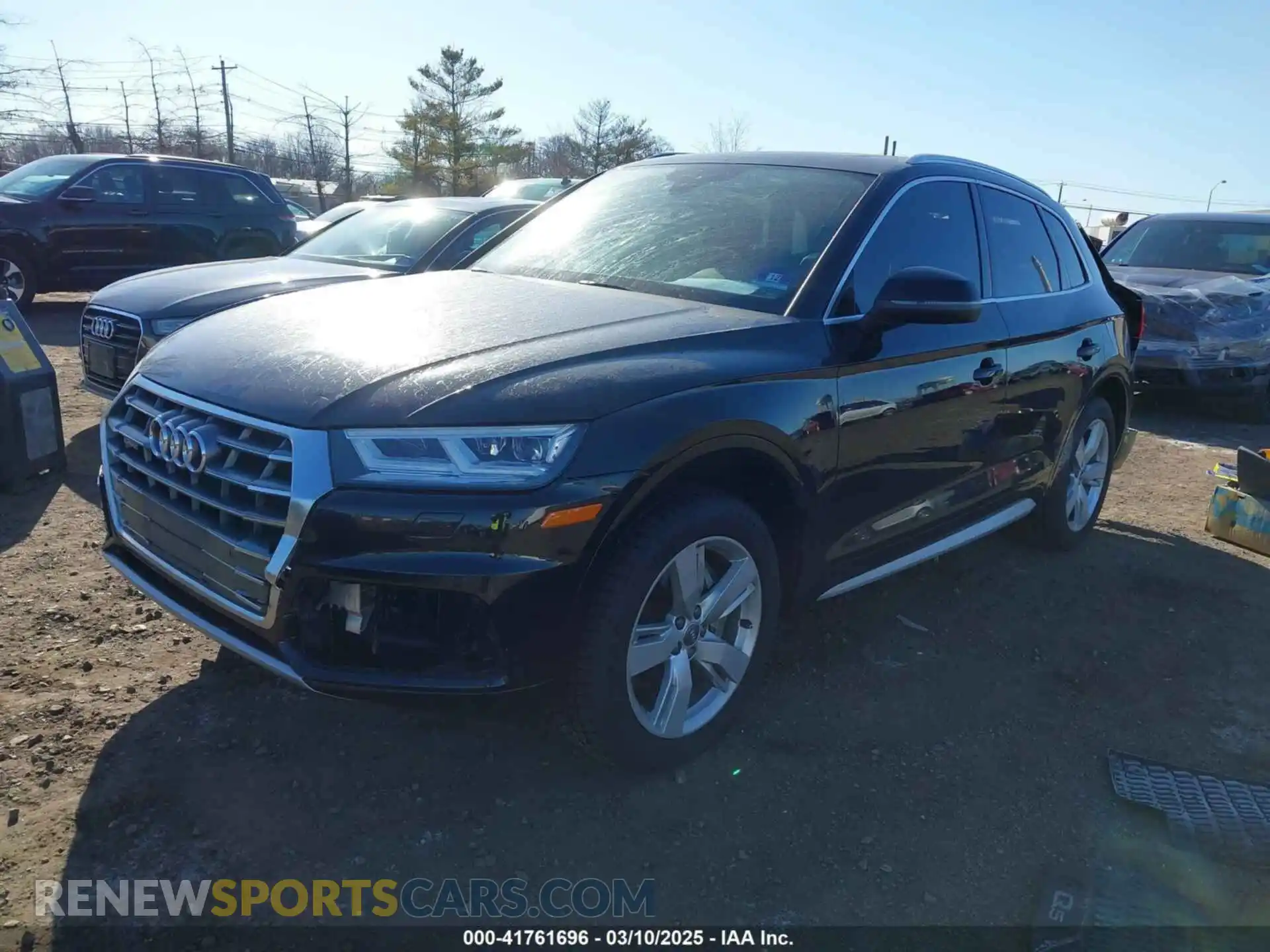 2 Photograph of a damaged car WA1BNAFY2K2120476 AUDI Q5 2019