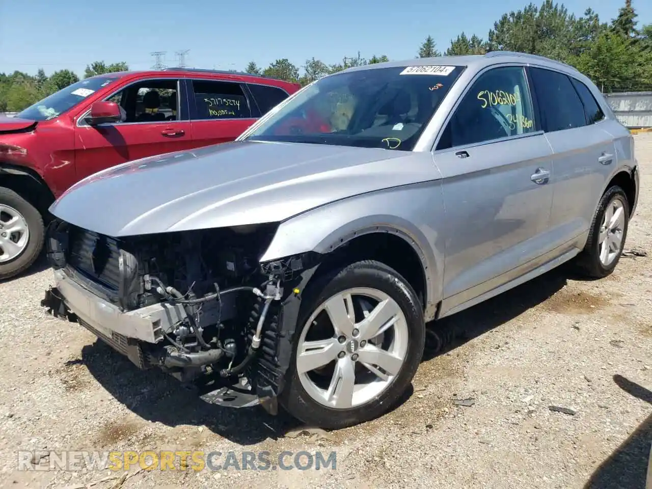 1 Photograph of a damaged car WA1BNAFY2K2135902 AUDI Q5 2019