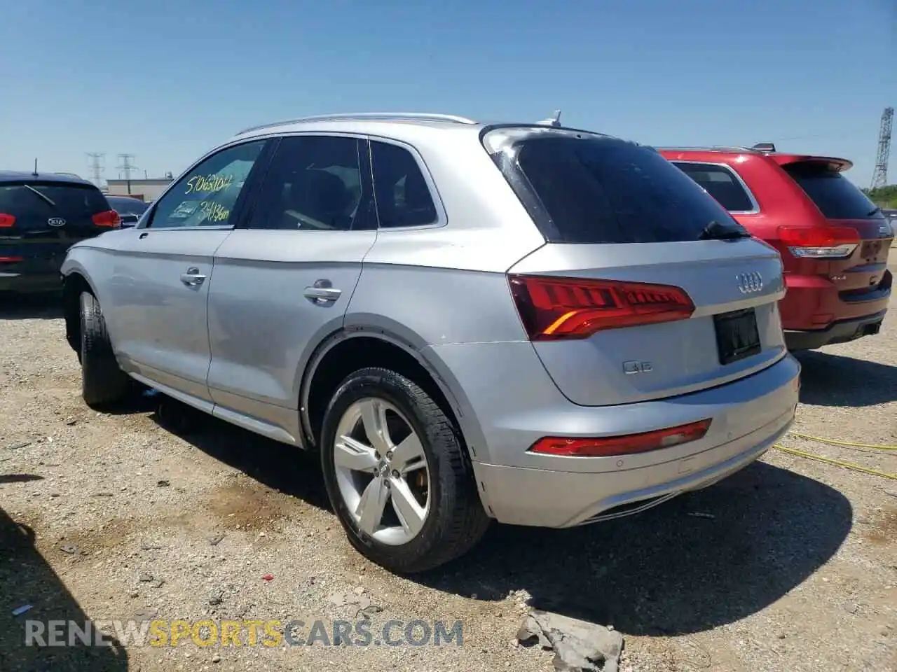 2 Photograph of a damaged car WA1BNAFY2K2135902 AUDI Q5 2019