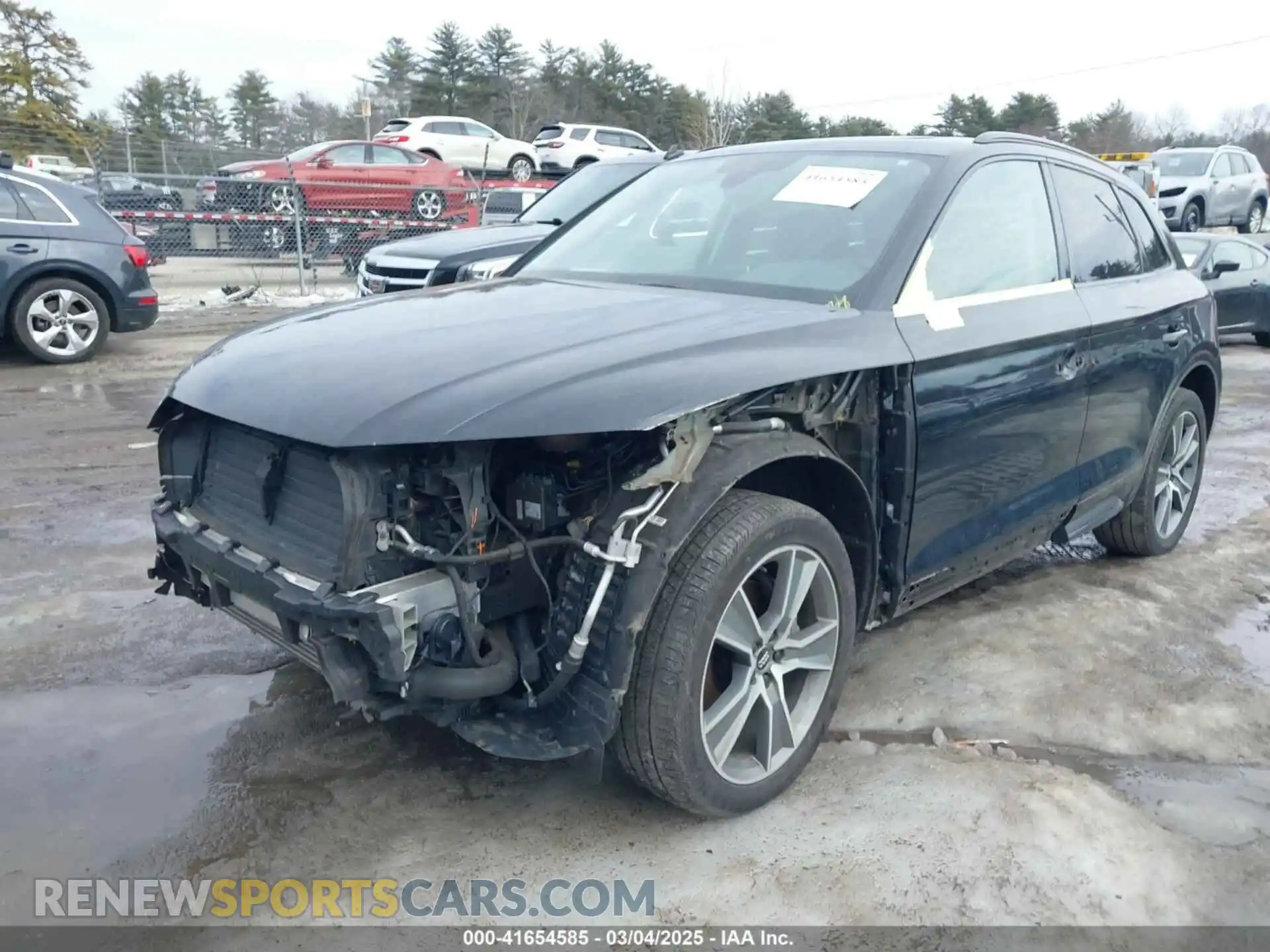 2 Photograph of a damaged car WA1BNAFY4K2060295 AUDI Q5 2019