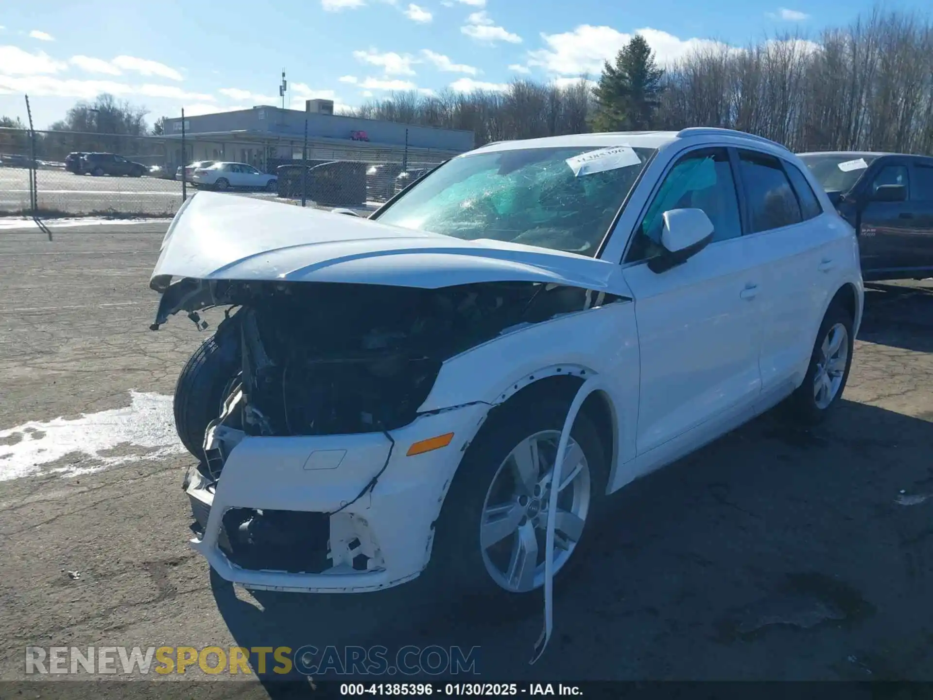 2 Photograph of a damaged car WA1BNAFY4K2116140 AUDI Q5 2019