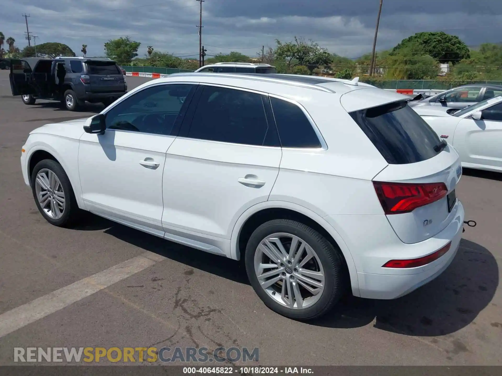 3 Фотография поврежденного автомобиля WA1BNAFY4K2122665 AUDI Q5 2019