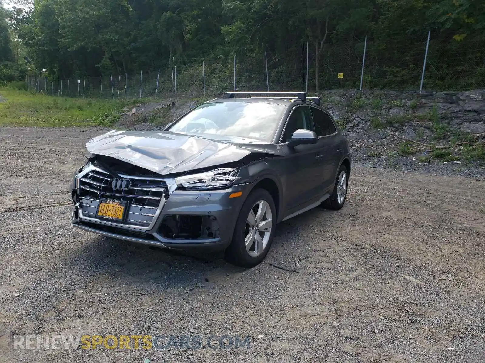 2 Photograph of a damaged car WA1BNAFY4K2129308 AUDI Q5 2019