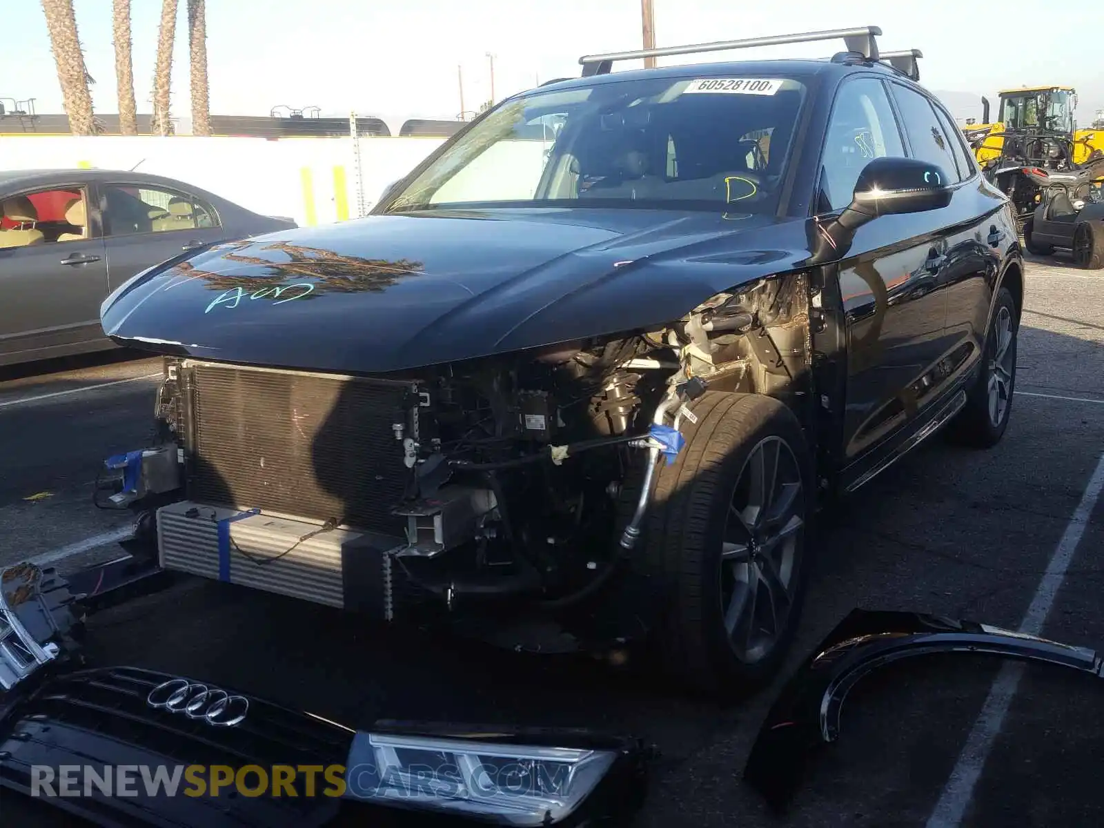 2 Photograph of a damaged car WA1BNAFY5K2058765 AUDI Q5 2019