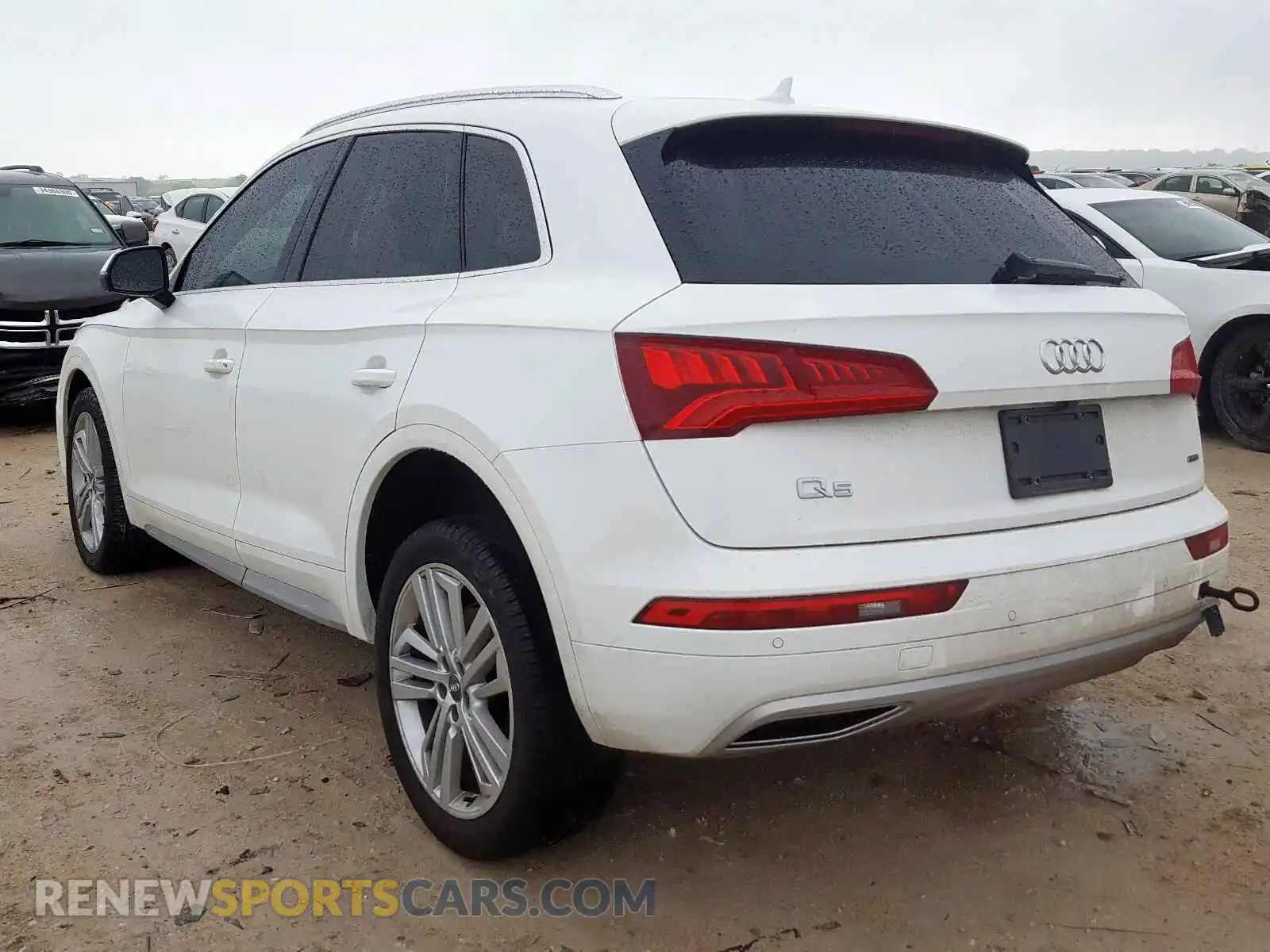 3 fotografías del automóvil dañado WA1BNAFY5K2113554 AUDI Q5 2019