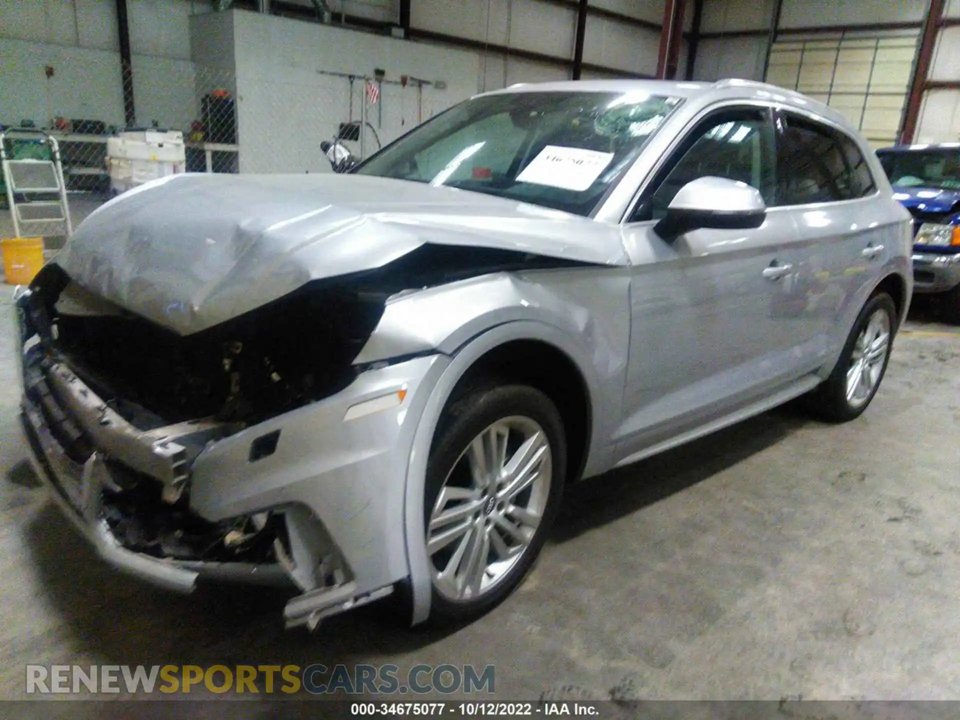 2 Photograph of a damaged car WA1BNAFY5K2122948 AUDI Q5 2019