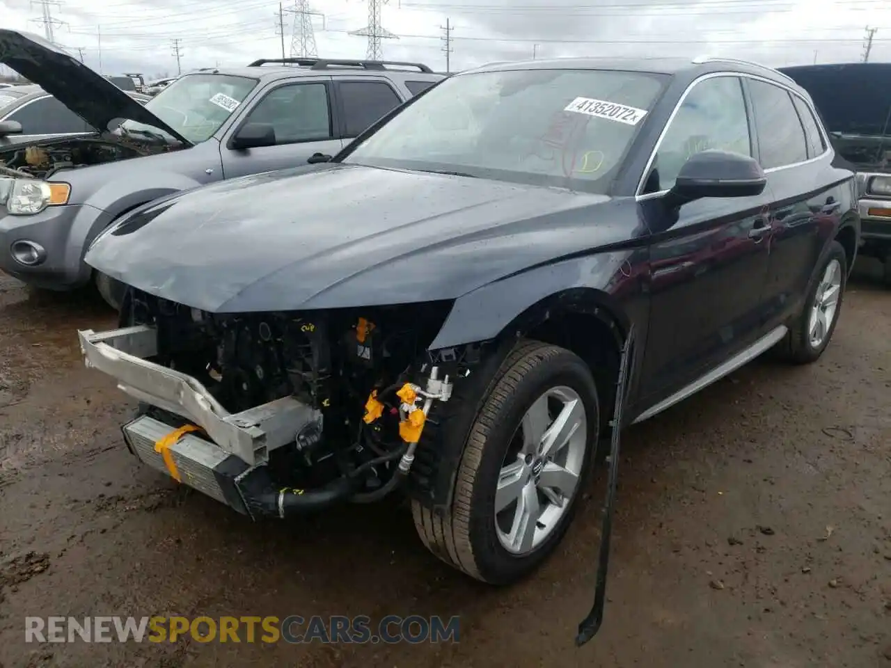 2 Photograph of a damaged car WA1BNAFY5K2127177 AUDI Q5 2019