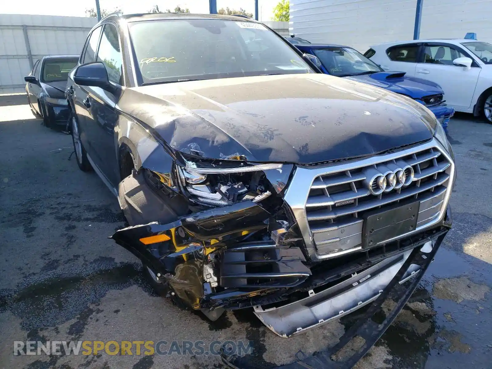 1 Photograph of a damaged car WA1BNAFY5K2144142 AUDI Q5 2019