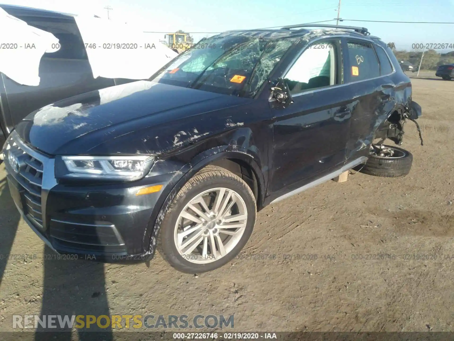 2 Photograph of a damaged car WA1BNAFY6K2096540 AUDI Q5 2019