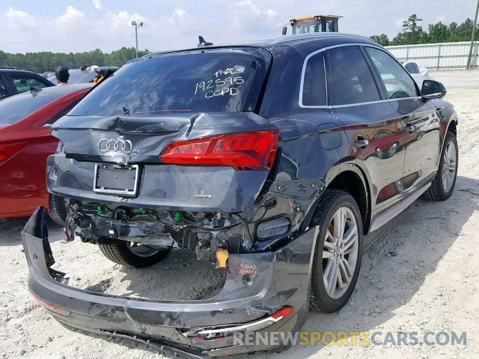 4 Photograph of a damaged car WA1BNAFY7K2024407 AUDI Q5 2019