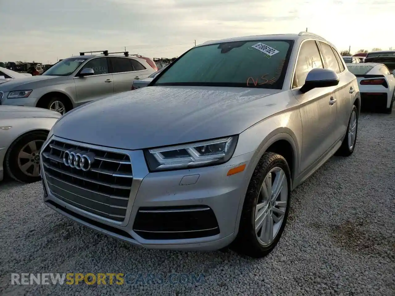 2 Photograph of a damaged car WA1BNAFY7K2069475 AUDI Q5 2019