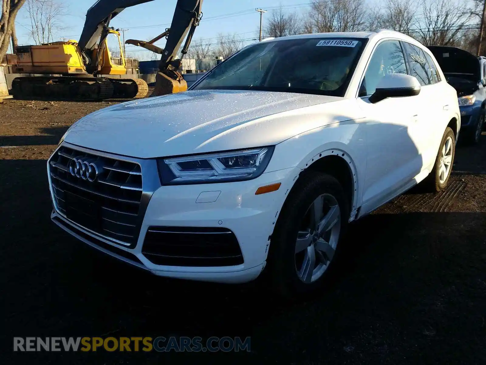 2 Photograph of a damaged car WA1BNAFY7K2069945 AUDI Q5 2019