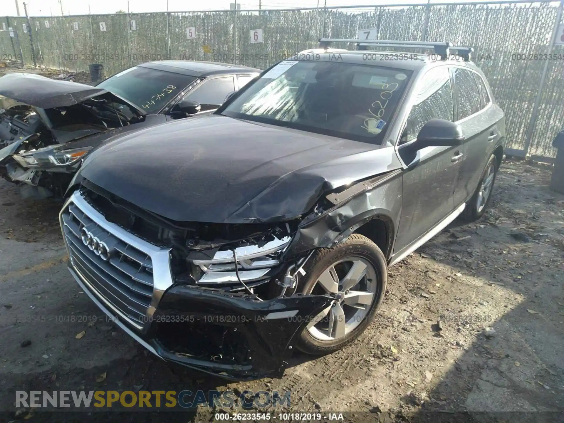 2 Photograph of a damaged car WA1BNAFY7K2106203 AUDI Q5 2019