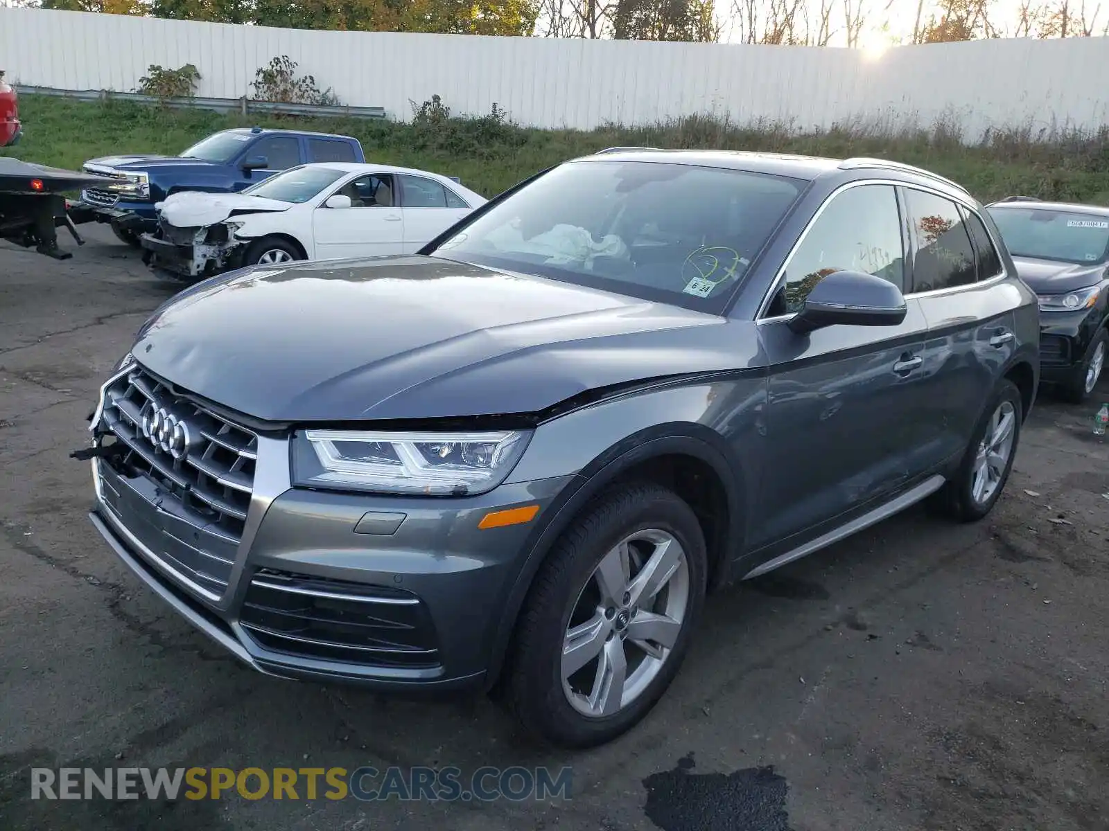 2 Photograph of a damaged car WA1BNAFY8K2037862 AUDI Q5 2019