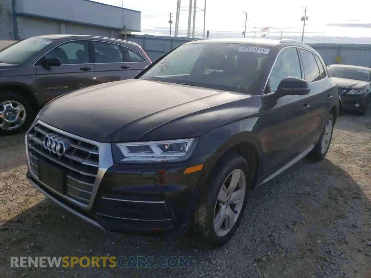 2 Photograph of a damaged car WA1BNAFY8K2104461 AUDI Q5 2019