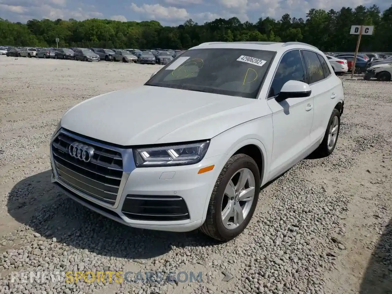 2 Photograph of a damaged car WA1BNAFY9K2026580 AUDI Q5 2019