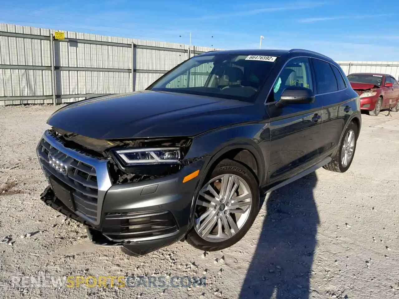 2 Photograph of a damaged car WA1BNAFY9K2073737 AUDI Q5 2019