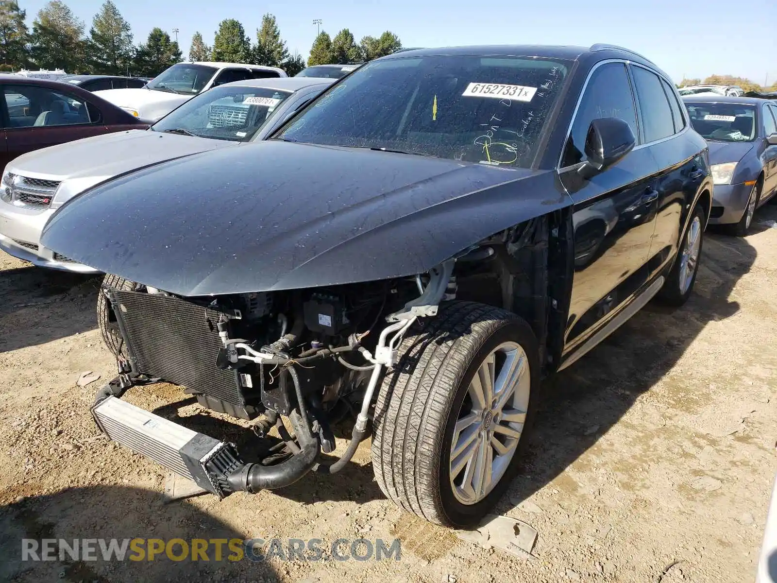 2 Photograph of a damaged car WA1BNAFY9K2077190 AUDI Q5 2019