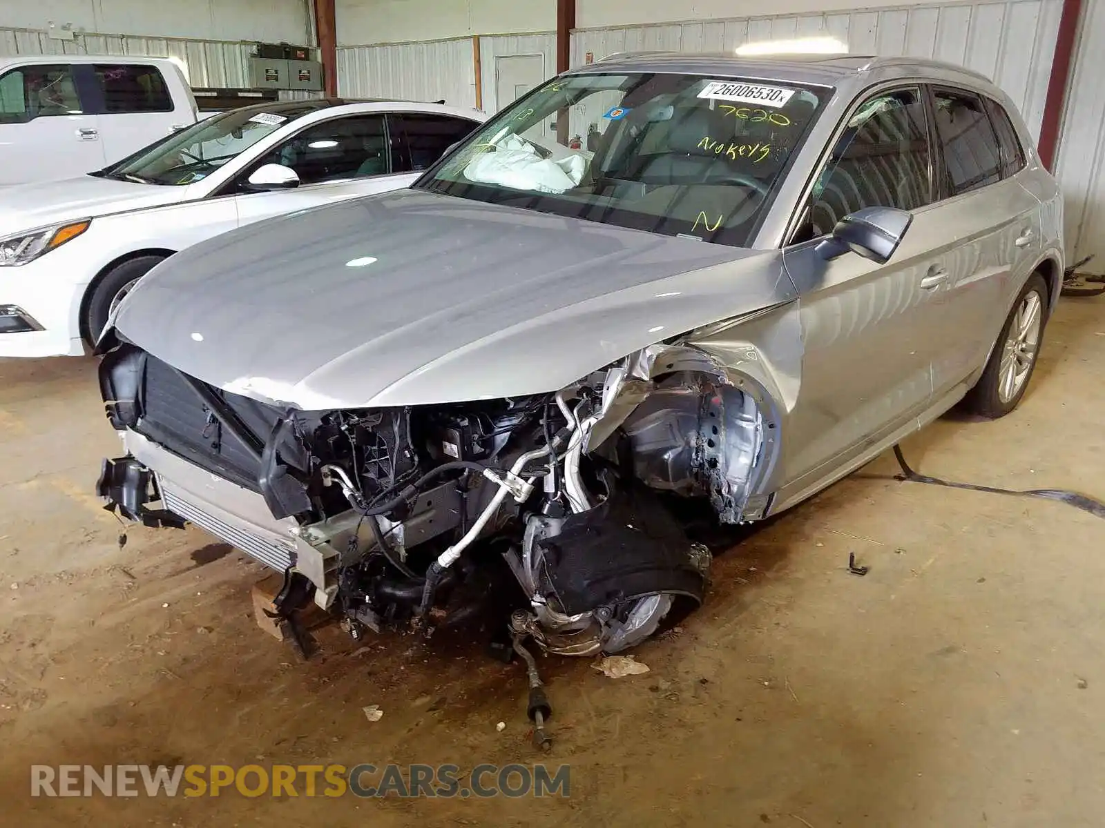 2 Photograph of a damaged car WA1BNAFY9K2097620 AUDI Q5 2019