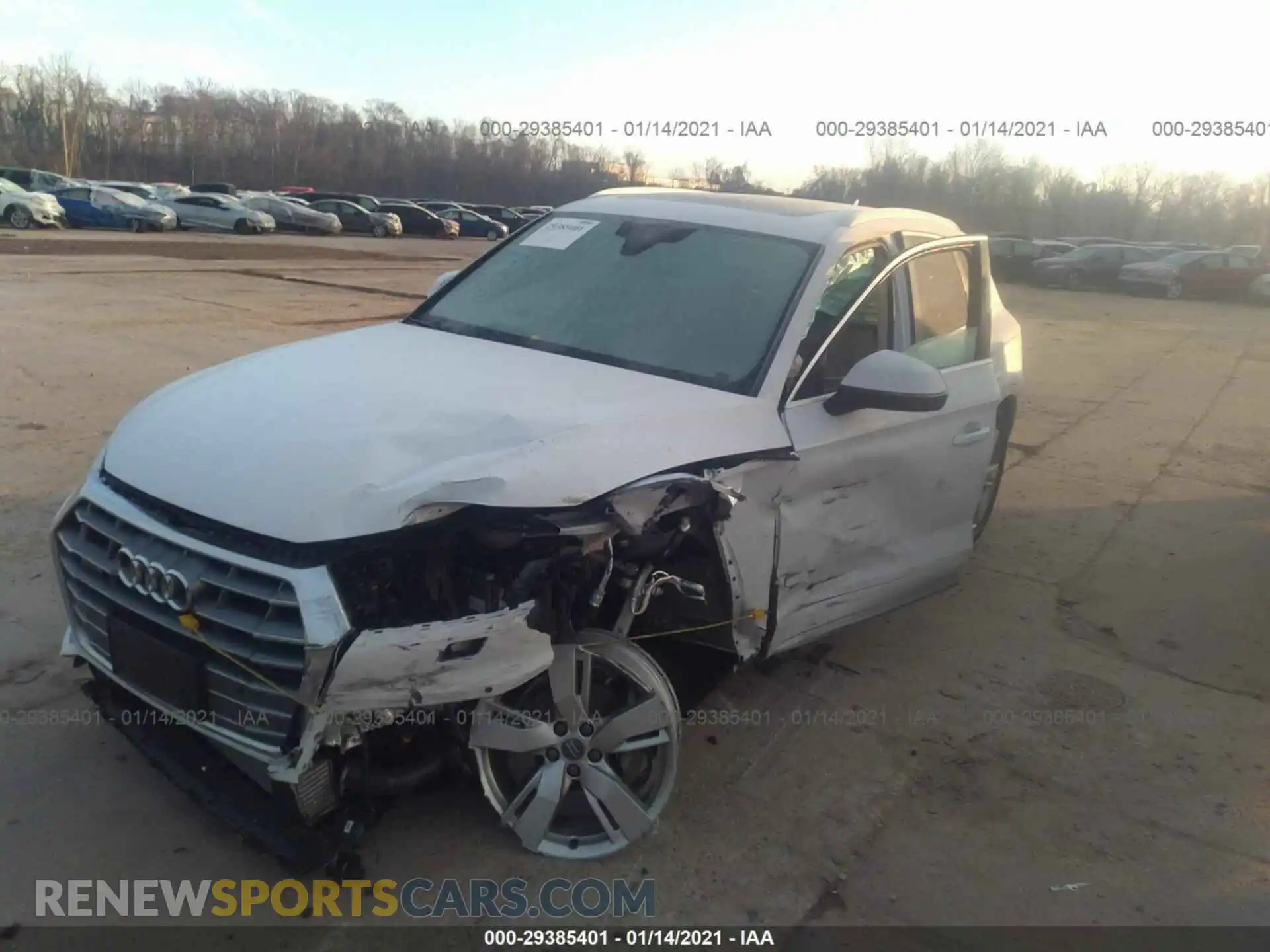 2 Photograph of a damaged car WA1BNAFY9K2109488 AUDI Q5 2019
