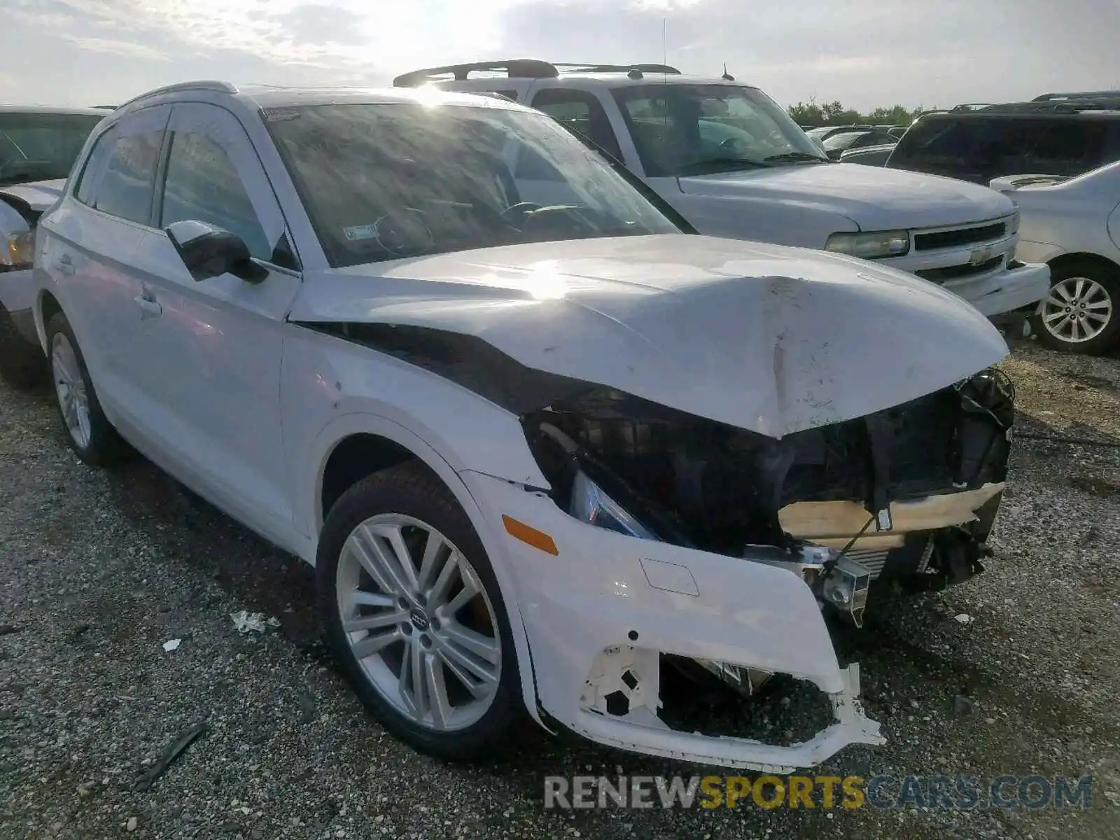 1 Photograph of a damaged car WA1BNAFYXK2037460 AUDI Q5 2019